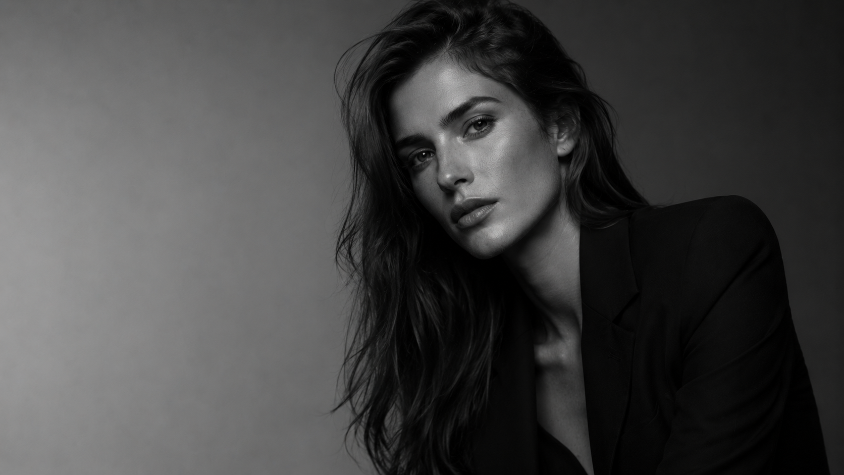 High fashion model portrait